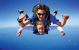 娱乐吃瓜酱跳伞小说,空中奇遇记